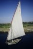 Segelboot auf dem Nil